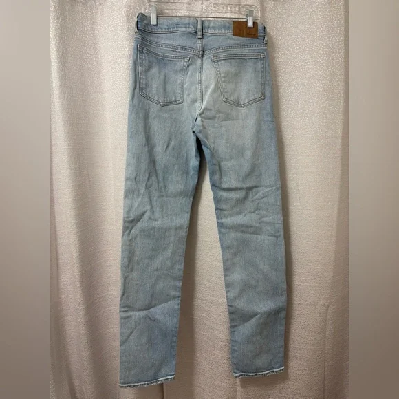 Madewell Men's 1991 Straight Jeans in Light Wash Blue Size 30x34 Casual,Preppy - Picture 3 of 13
